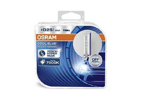 OSRAM 66240CBB-HCB Комплект ламп XENARC COOL BLUE BOOST! 2шт. (D2S) 85V 35W P32D-2 цвет. темп. 7000К