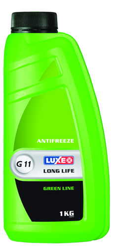 LUXE 667 Антифриз -40 LONG LIFE G11 /ЗЕЛЕНЫЙ/ 1КГ (12ШТ)