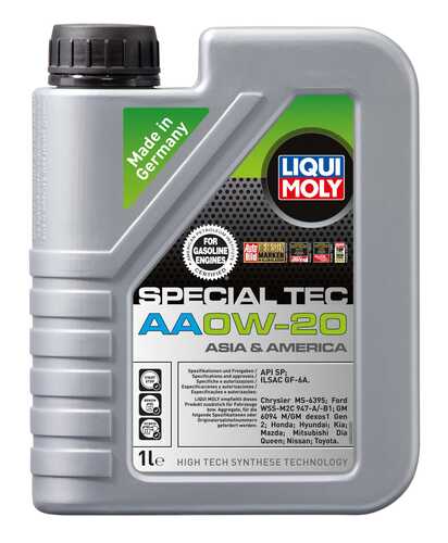 LIQUIMOLY 6738 Масло моторное синтетическое LIQUI MOLY Special Tec AA 0W20, 1 л.8065