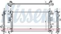 NISSENS 69237 Радиатор системы охлаждения! Ford C-Max/Focus 1.6/2.0i 10>