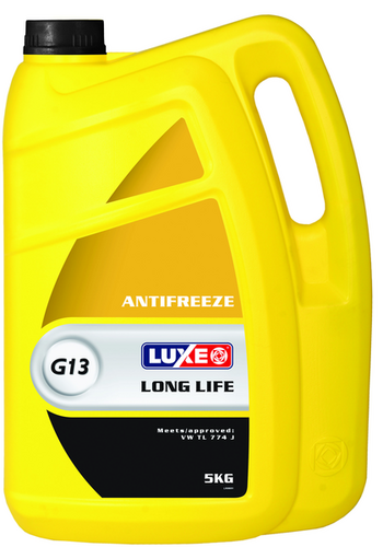 LUXE 698 Антифриз LUXЕ G13 желтый 5кг (4шт)