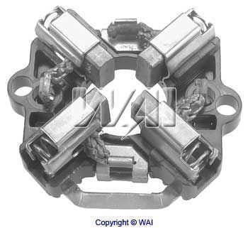WAI 69 9118 Щеткодержатель стартера! (BSX151) Bosch VW T4 2.4D 90>