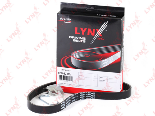 LYNX 6PK0823EL Ремень генератора! 6PK823 ВАЗ 2190 гранта