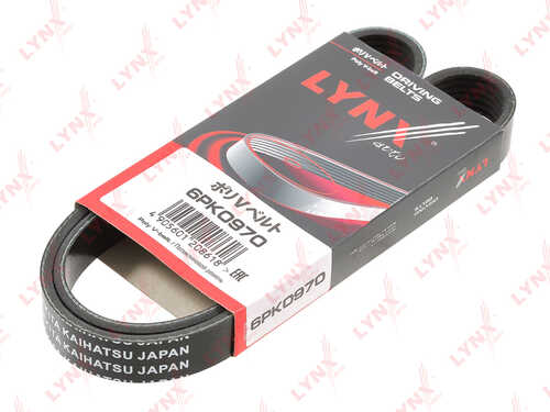 LYNX 6PK0970 Ремень поликлиновый auto