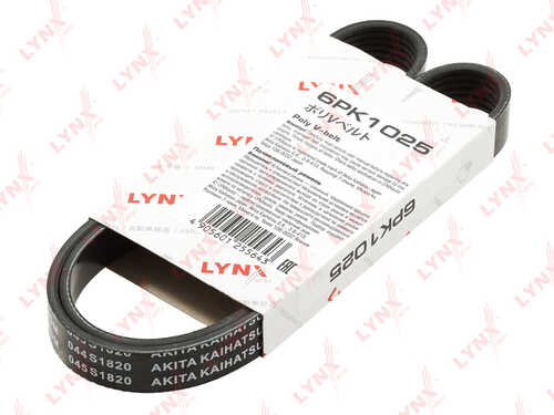 LYNX 6PK1025 Поликлиновый ремень