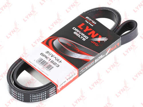 LYNX 6PK1623 Ремень поликлиновый! Citroen Xantia/XM 3.0 96>, Volvo S40 1.8/2.0 98>