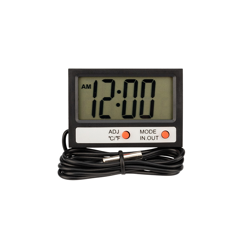 REXANT 700505 Термометр электронный комнатно-уличный с часами