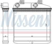 NISSENS 71456 Радиатор печки! Fiat Grande Punto all 05>