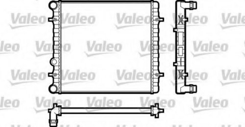 VALEO 731606 Радиатор системы охлаждения! Audi A3, VW Bora 1.6i-1.9TDi 96>