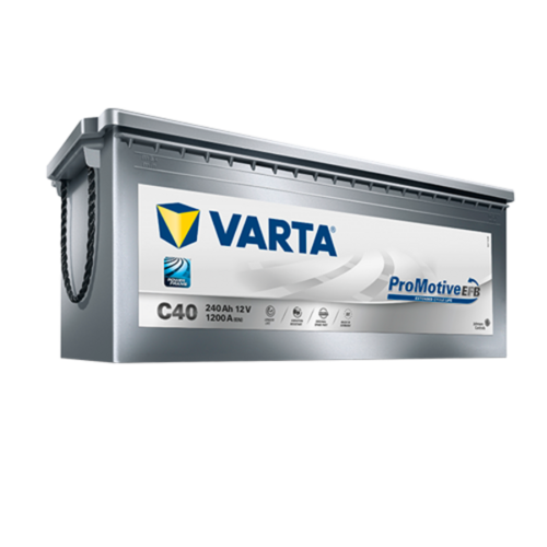 VARTA 740 500 120 E652 Аккум.! Promotive EFB (МАХ вибр/задн. ось)240ah 1200А +слева 518x276x242