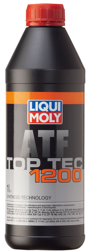 LIQUIMOLY 7502 LiquiMoly Top Tec ATF 1200 (1L) масло трансмиссионное синт. для АКПП GM Dexron IIIH/VI;Масло трансм., 1л