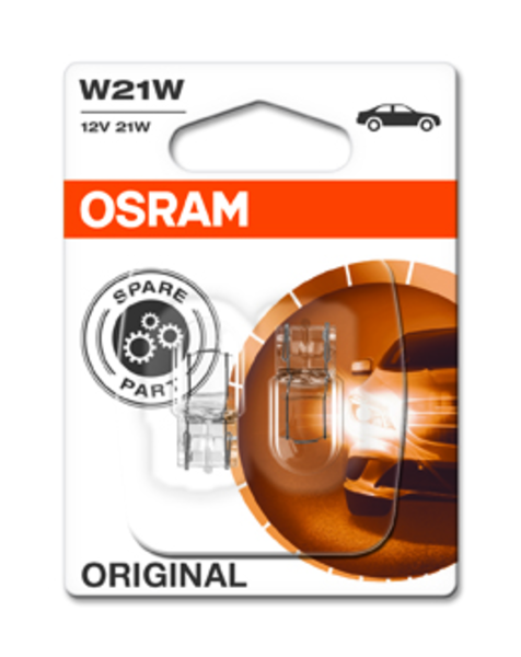 OSRAM 7505-02B Лампа накаливания W21W 12В 21Вт