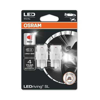OSRAM 7515DRP02B Комплект ламп LEDRIVING W21/5W 12V/1,7W W3x16Q 5XBLI2QR 2шт
