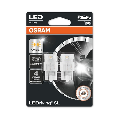 OSRAM 7515DYP02B Лампа Osram светодиодная W21/5W W3x16q 1.3W