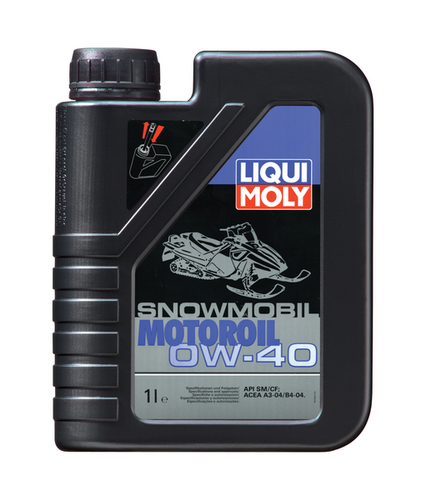 LIQUIMOLY 7520 LiquiMoly 0W40 Snowmobil Motoroil (1L) синт. масло моторн! для снегох. API CF/SM, ACEA B4/A3