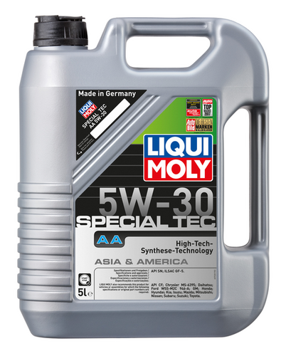 LIQUIMOLY 7530 LiquiMoly 5W30 Special Tec AA (5L) масло моторное! синт. API SN/CF, ILSAC GF-5