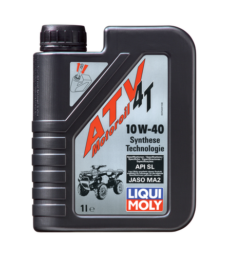 LIQUIMOLY 7540 LiquiMoly 10W40 ATV 4T Motoroil (1L) (НС-синт.) масло моторное! для квадроциклов API SL, MA-2