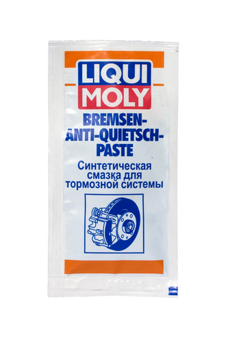 LIQUIMOLY 7585 LiquiMoly Bremsen-Anti-Quietsch-Paste 0.01KG смазка синтетическая для тормозной системы