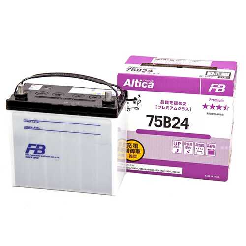 FURUKAWA 75B24R Аккумулятор FB Altica Premium 12V 60Ah 570A 236x126x227 прямая JIS тонкие