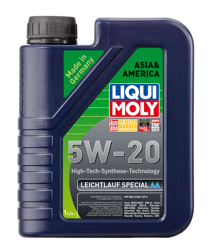 LIQUIMOLY 7620 LiquiMoly 5W20 Special Tec AA (Leichtlauf Special AA) (1L) масло мотор.! синapi SM/CF, ILSAC GF-4