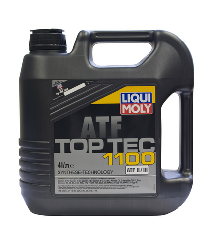 LIQUIMOLY 7627 LiquiMoly Top Tec ATF 1100 (4L) жидкость гидравлическая! синт. д/АКППdexron III H, III G, II E, II D