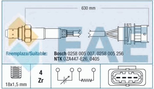 FAE 77156 Лямбда-зонд