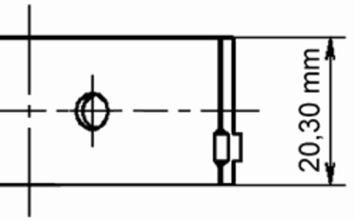 KS 77268620 Вкладыши шатунные! +0.50 Opel Ascona/Astra/Kadett/Vectra 1.8-2.0 80>