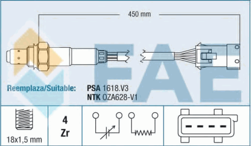 FAE 77433 Лямбда-зонд