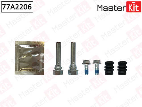 MASTERKIT 77A2206 Комплект направляющих тормозного суппорта! Mitsubishi L 200 / TRITON 04-15