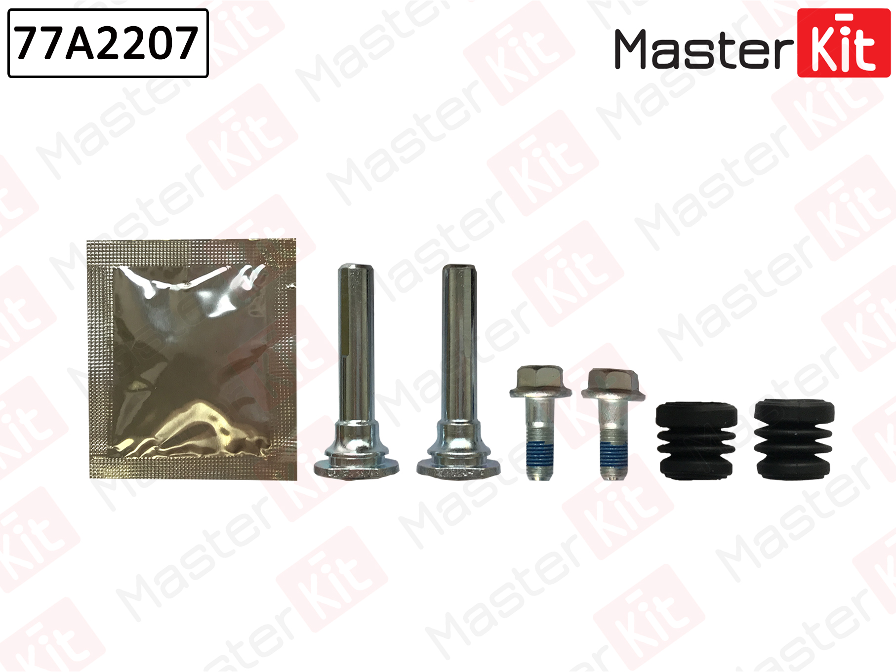 MASTERKIT 77A2207 Комплект направляющих тормозного суппорта