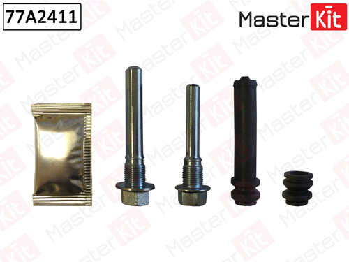 MASTERKIT 77A2411 Комплект направляющих тормозного суппорта! Mazda CX-7 06-14, CX-9 06>