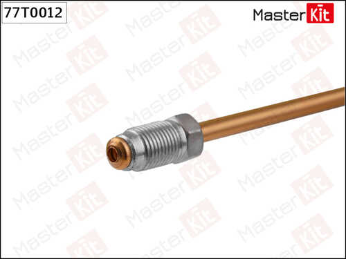 MASTERKIT 77T0012 Трубка тормозная! L=1000mm, D=4,75mm