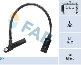 FAE 79381 Датчик положения распредвала PSA