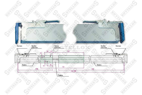 STELLOX 80-00209-SX Штанга стяжная