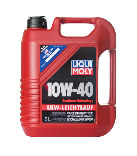 LIQUIMOLY 8026 LiquiMoly 10W40 LKW-Leichtlauf-Motoroil Basic (5L) (полусинт)масло мотор. MB 228.3/229.1