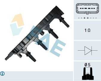 FAE 80277 Катушка зажигания