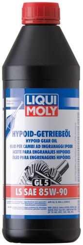 LIQUIMOLY 8039 LiquiMoly 85W90 Hypoid-Getriebeoil LS GL5 (1L) масло трансмис.! API GL5:MIL-L-2105D,DAF,GM B0401010