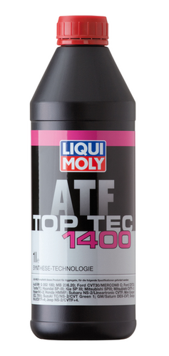 LIQUIMOLY 8041 LiquiMoly Top Tec ATF 1400 (1L) жидкость гидравлическая! синт. д/АКПП Audi/VW G 052 180,MB 236.20;Масло трансм. вариатор синтетика, 1л;Масло трансмиссионное для вариаторов CVT Top Tec ATF 1400 (НС-синтетическое, 1л)