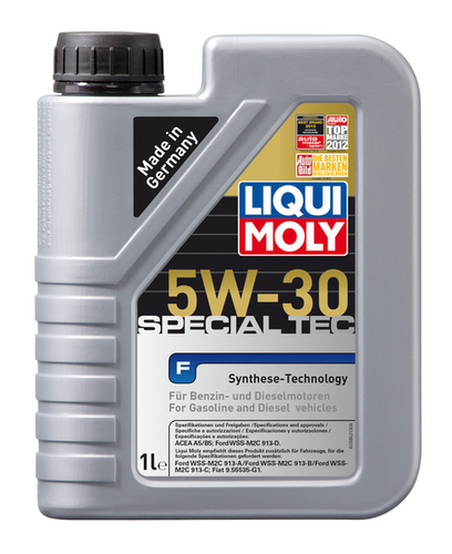 LIQUIMOLY 8063 LiquiMoly 5W30 Special Tec F (1L) масло моторное! синт. ACEA A5/B5, Ford WSS-M2C 913-A/B/C