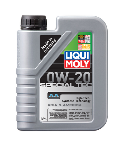 LIQUIMOLY 8065 LiquiMoly 0W20 Special Tec AA (1L) масло мотор.! син. API SN, ILSAC GF 5/Ford M2C 946-A, Suzuki