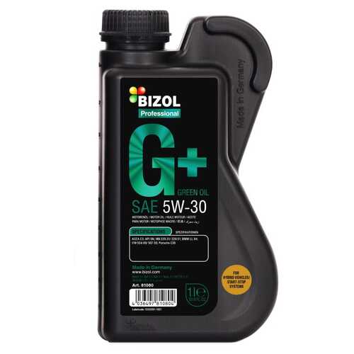 BIZOL 81080 BIZOL синт. мот. масло Green Oil+ 5W-30 (1л)