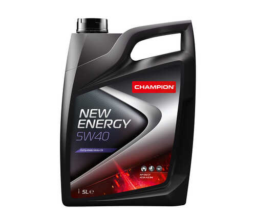 CHAMPIONOIL 8211850 Масло 5w40 5л CHAMPION NEW ENERGY A3/B4 SN/CF синтетическое