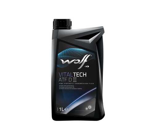 WOLF 8305306 3006/1 VitalTech ATF DIII 1 л трансмиссионное масло