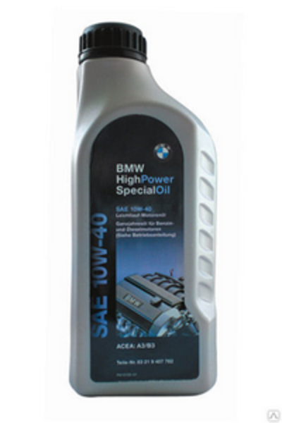 BMW 83219407782 10W40 (1L) масло моторное! HIGH POWER SPECIAL OIL, ACEA A3/B3