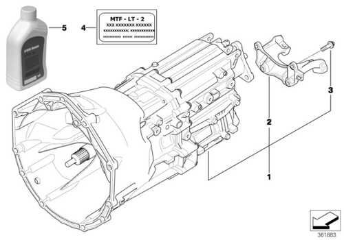 BMW 83222339219 Масло для МКПП MTF LT-2 1L 1' E81, E82, E87, LCI, E88, 3' E36, E46, E90, E91, E92