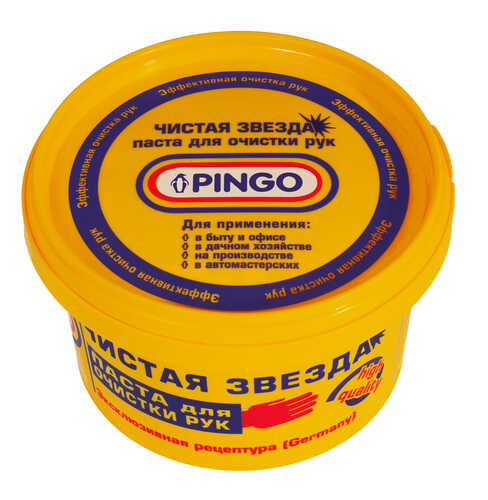 PINGO 85010-1 Паста для очистки рук 'ЧИСТАЯ звезда' (650МЛ) (12 шт);Паста для очистки рук чистая звезда // банка 650мл