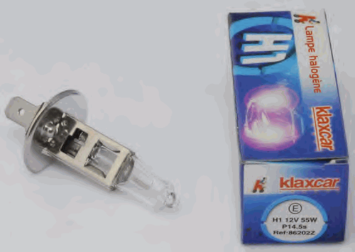 KLAXCAR 86202Z Лампа 12V 55W P14,5S HALOGEN BULB H1