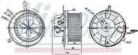 NISSENS 87032 Вентилятор салона