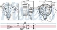 NISSENS 87048 Вентилятор салона