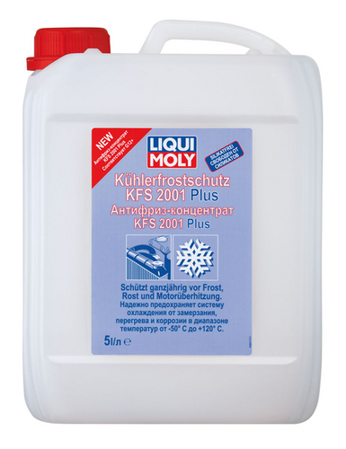 LIQUIMOLY 8841 Антифриз! красн. конц. 1:1 -40°C смеш-ся с G11/G12